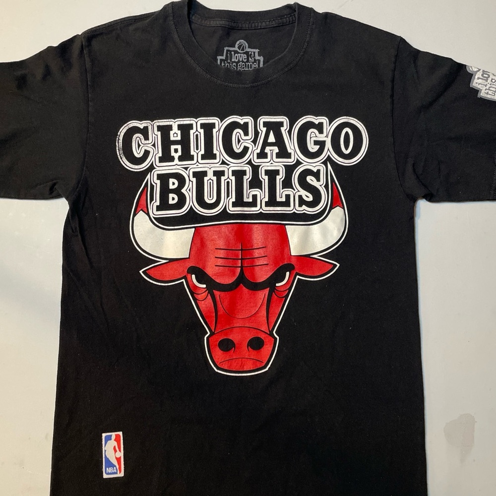 Vintage I Love This Team Chicago Bulls Jordan Jersey T Shirt Size Medium